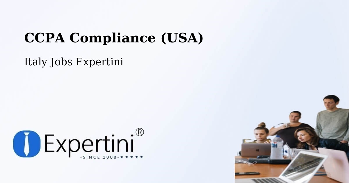 CCPA Privacy Rights & Compliance Notice – Tolfa - Italy Jobs Expertini